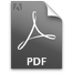 Adobe PDF symbol to represent a documentation